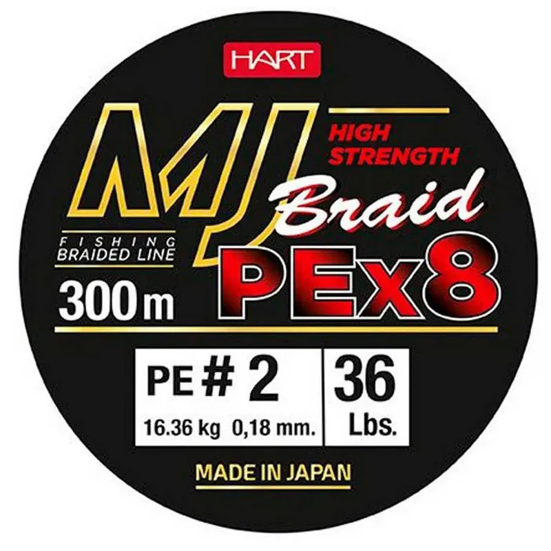 Hart Ligne tressée MJ 300 m Meilleur Choix