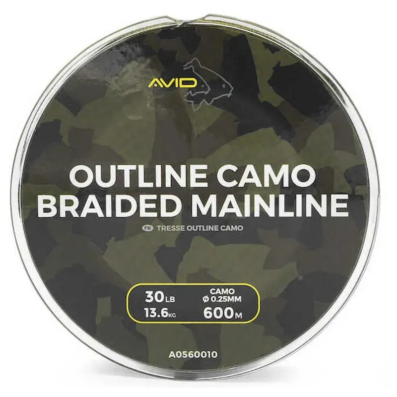 Avid Carp Ligne tressée Outline 300 m Prix Réduit