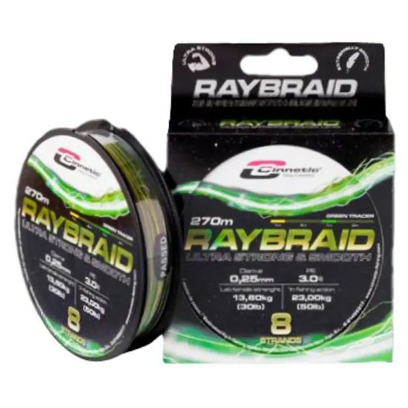 Cinnetic Ligne tressée Raybraid 8 200 m Meilleure Vente