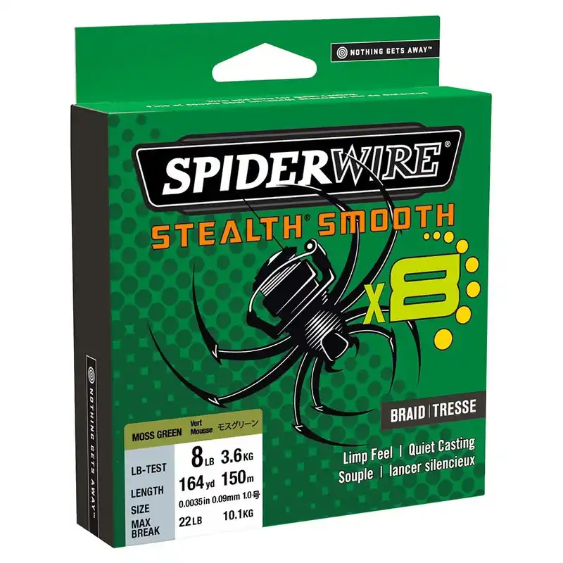 Haute Qualité Spiderwire Ligne tressée Stealth Smooth 8 300 m