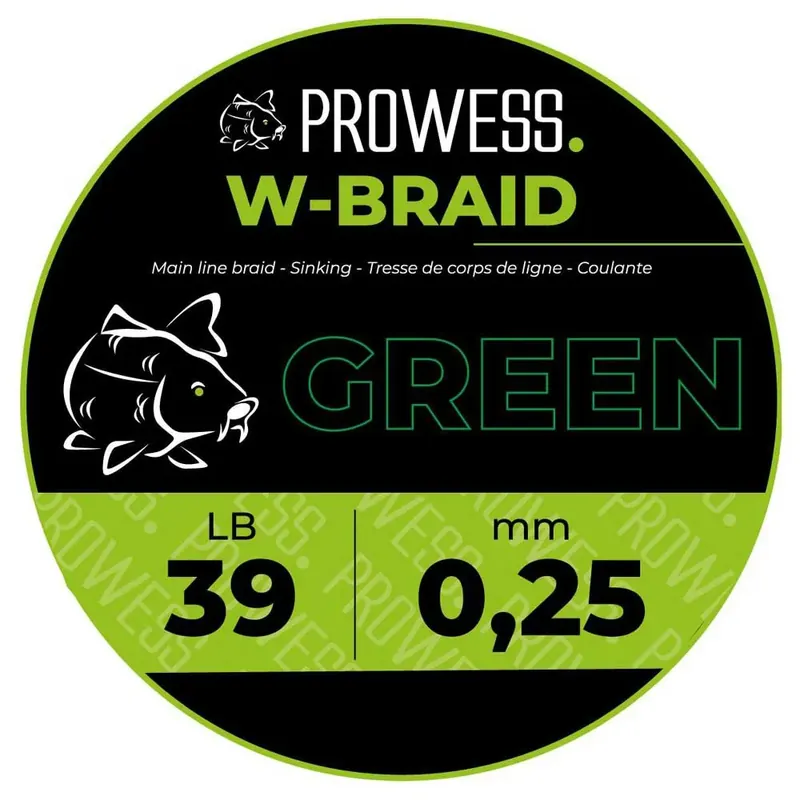 Prowess Ligne tressée W 1000 m Nouvel Arrivage