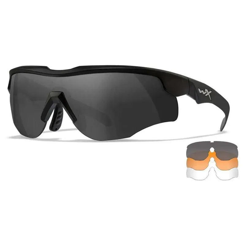 Nouveauté Wiley X Lunettes de soleil polarisées Rogue Comm