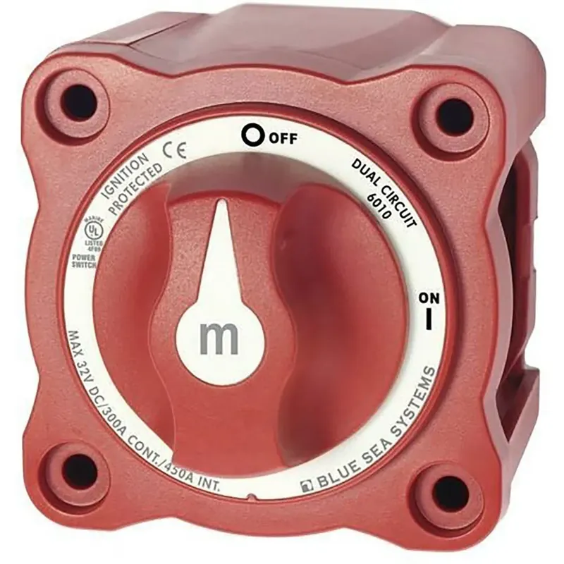 Must-Have Blue Sea Systems Mini interrupteur de batterie à double circuit
