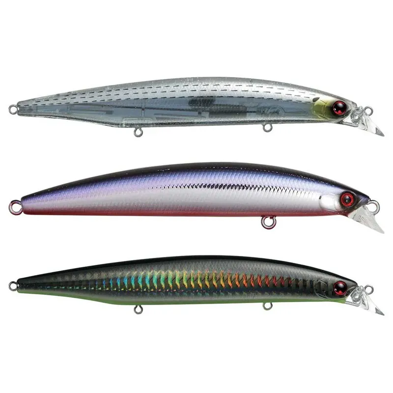 Certifié Daiwa Minnow Shoreline Vertice Shiner Z Floating 25.6g 140 mm