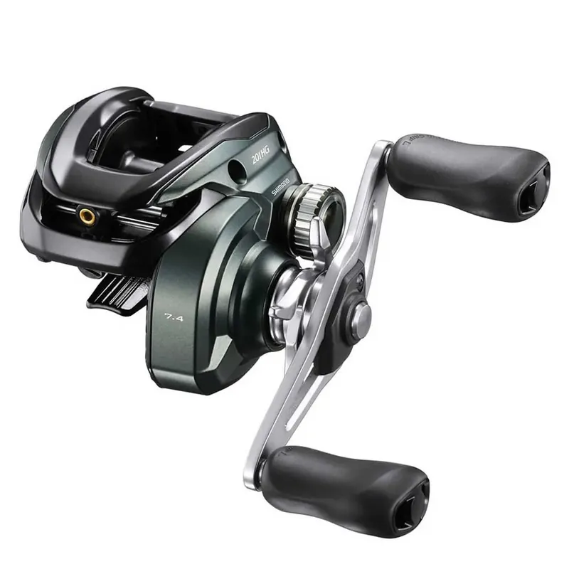 Haute Qualité Shimano Fishing Moulinet baitcasting Curado M 201 HG