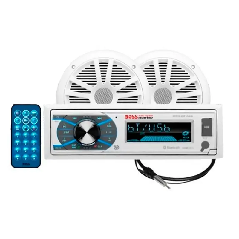 Commande En Gros Boss Audio MR632UAB+2 Enceintes MR6+Pack MRANT10