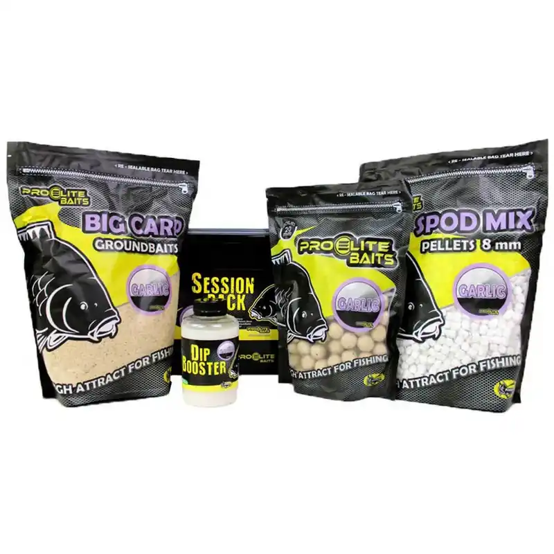 Pro Elite Baits Paquet d´appâts de pêche Session classic Ail Soldes