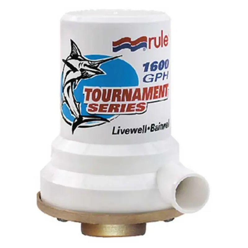 Rule Pumps Pompe Livewell 1600 Bronze Paiement Sécurisé