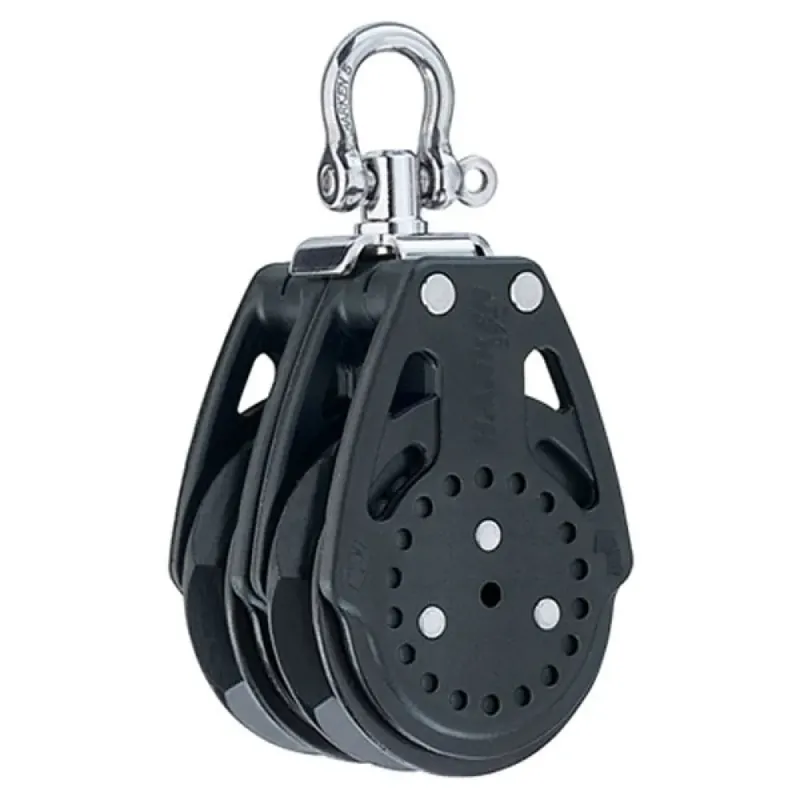 Dernier Modèle Harken Poulie double Carbo Ratchamatic 57 mm