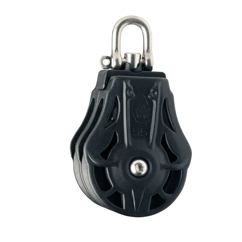 Top Vente Wichard Poulie pivotante à double manille 10 mm