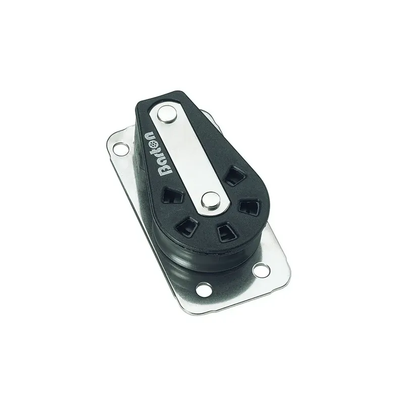 Barton Marine Poulie plate simple 385kg 10 mm Meilleure Vente