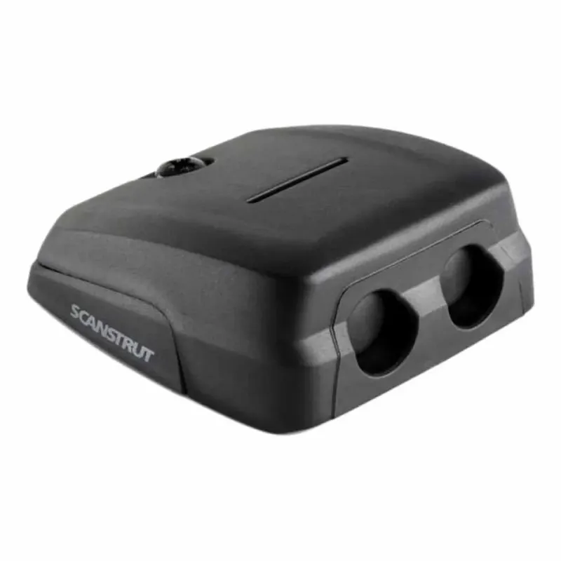 Certifié Scanstrut Presse-étoupe double horizontal IP68 10 mm