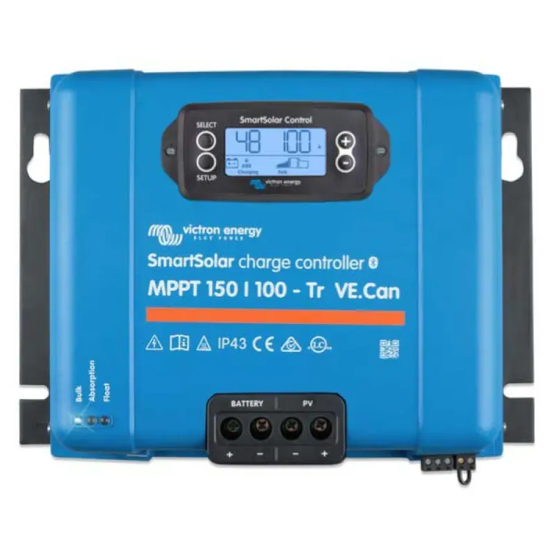 Paiement Sécurisé Victron Energy Régulateur Blue Solar Mppt 150/100-Tr Ve.Can