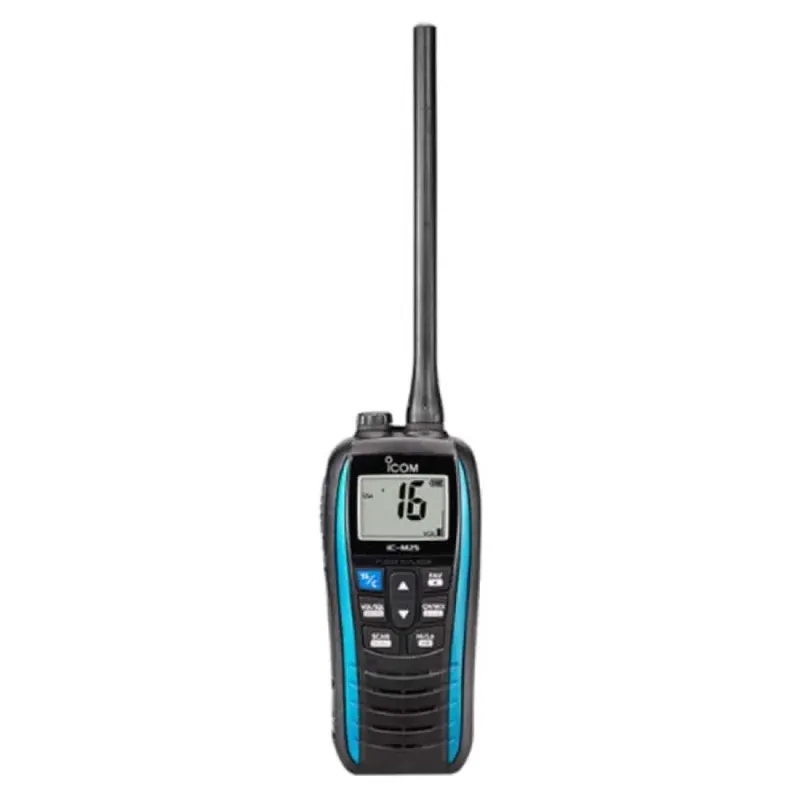 Icom Station de radio VHF marine portable IPX7 IC-M25 Euro Blue 5W Produit De Marque