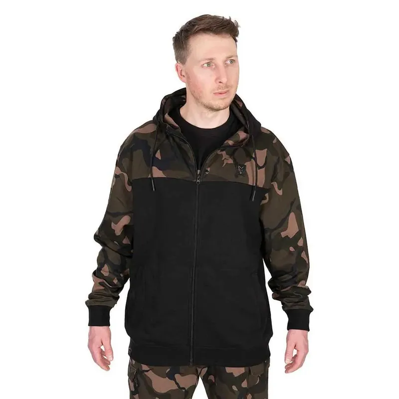 Fox International Sweat-shirt à zip LW Split Dernier Modèle