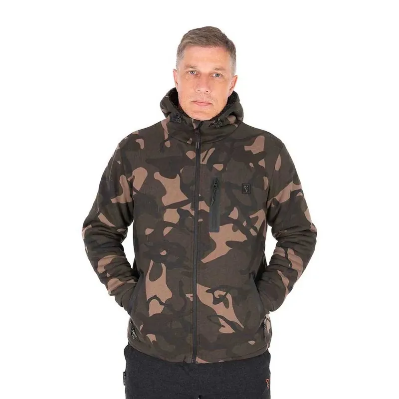 Fox International Sweat-shirt à zip Prem Sherpa 310 Dernière Chance