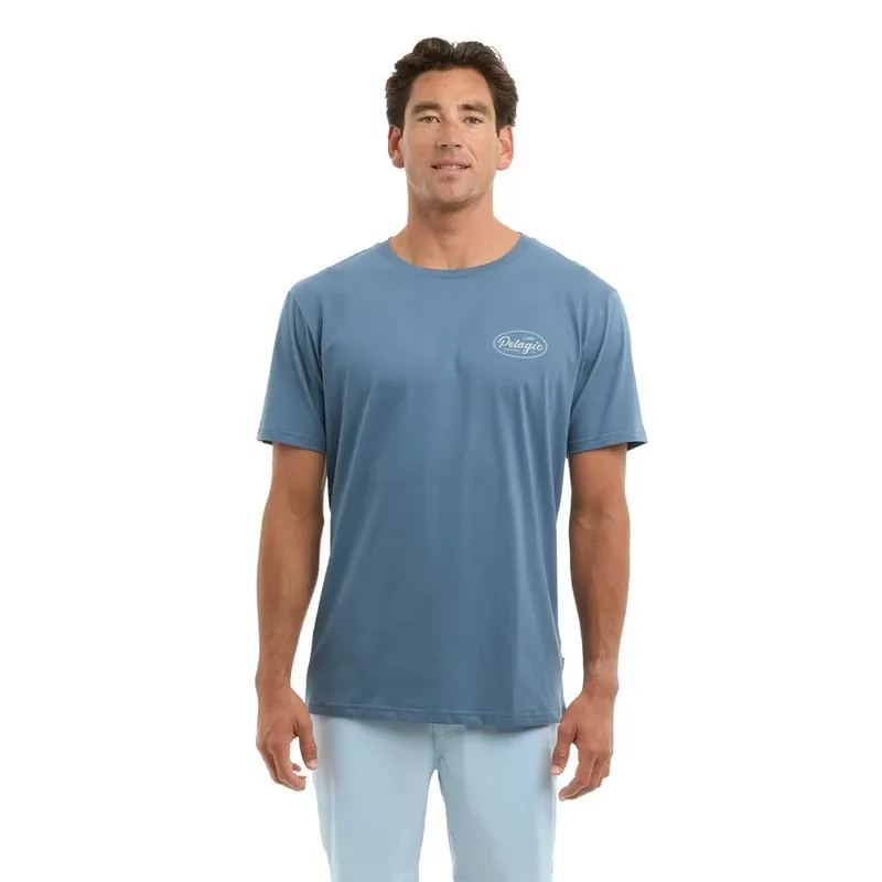 Pelagic T-shirt à manches courtes Premium Circled Usine Directe