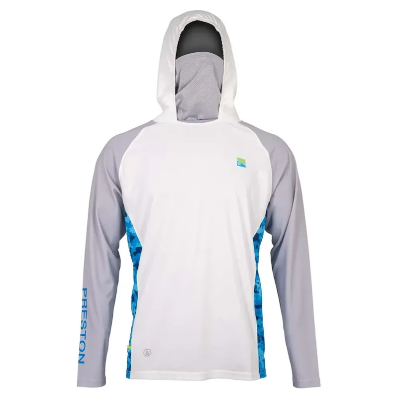 Preston Innovations T-shirt à manches longues anti-UV Performance Usine Directe