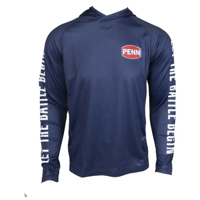 PENN T-shirt à manches longues anti-UV Pro Hooded Retour Gratuit