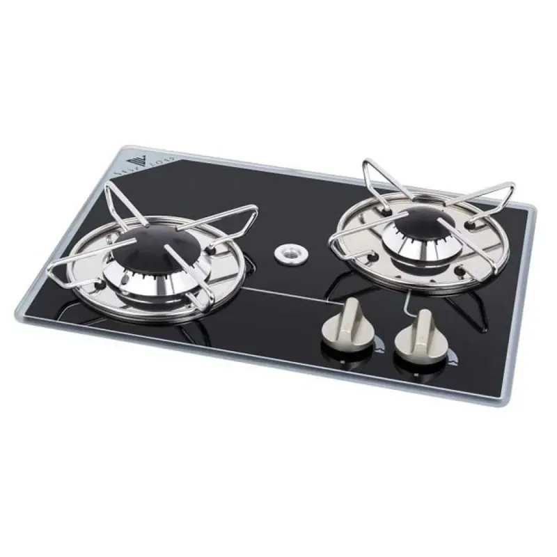 Navy Load Table de cuisson à gaz 2.8 kW 2 feux Meilleur Choix
