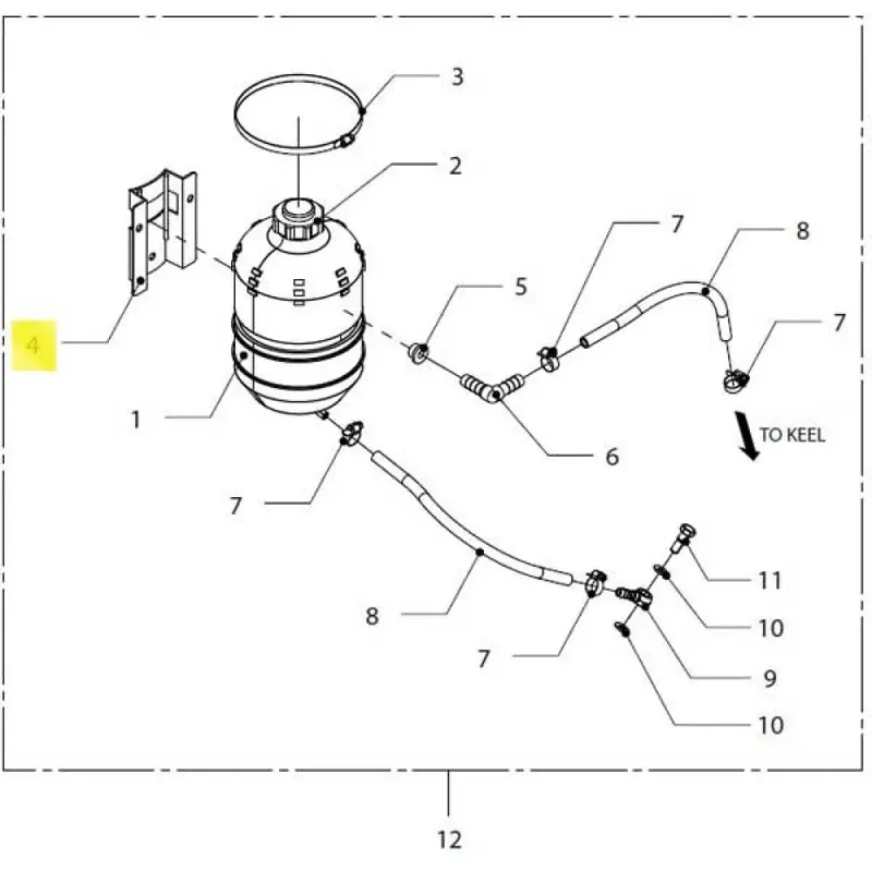 Retour Gratuit Vetus Vase d´expansion STM9500 1.5L