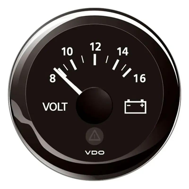 VDO Voltmètre de ligne rond 8-16V Promotion Saisonnière