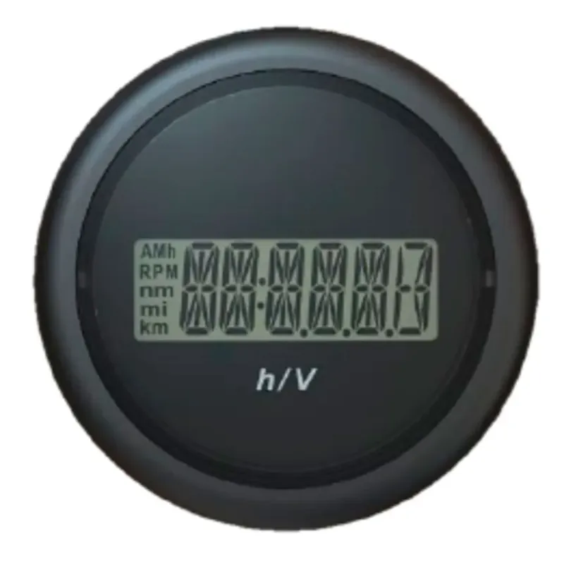 Offre Du Jour VDO Voltmètre numérique rond 9-48V