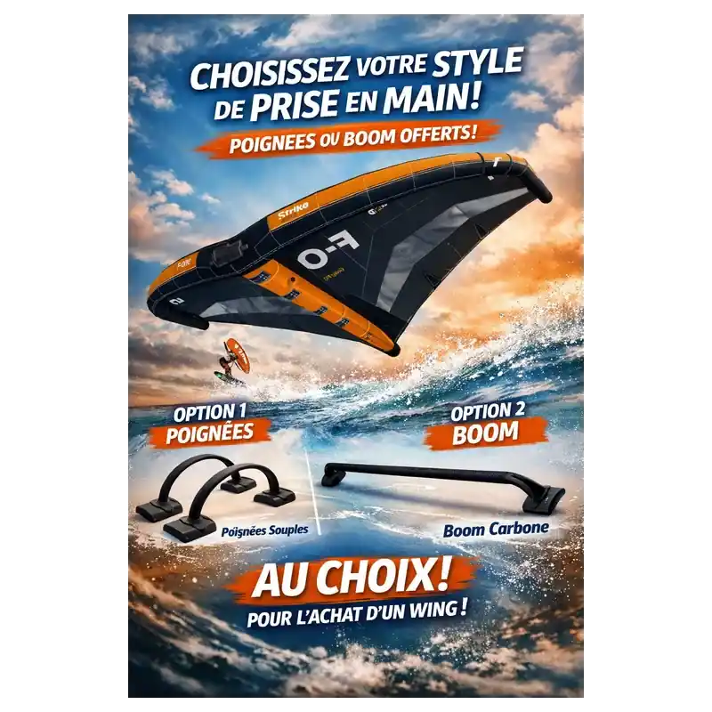Prix Bas F-ONE - STRIKE V5 ALUULA - 2025 (POIGNEES OU BOOM OFFERTS)