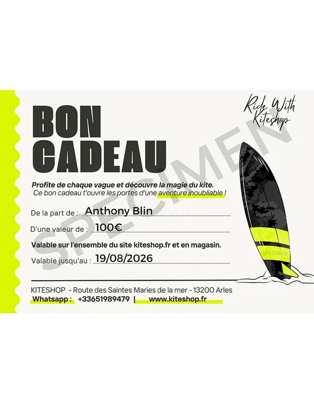 BON CADEAU Satisfait Ou Remboursé