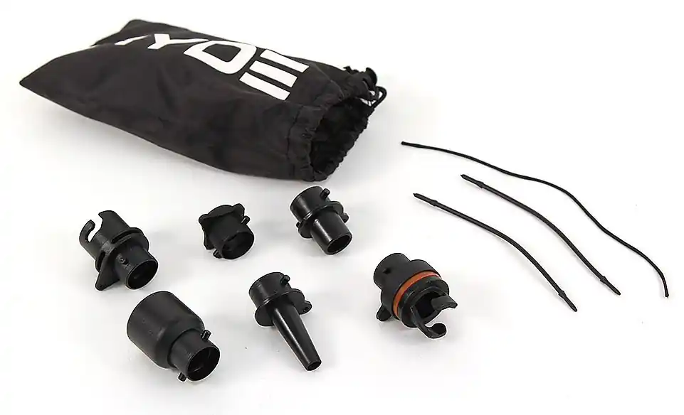 KIT EMBOUTS UNIVERSELS POUR POMPE KITESURF WING Offre Limitée