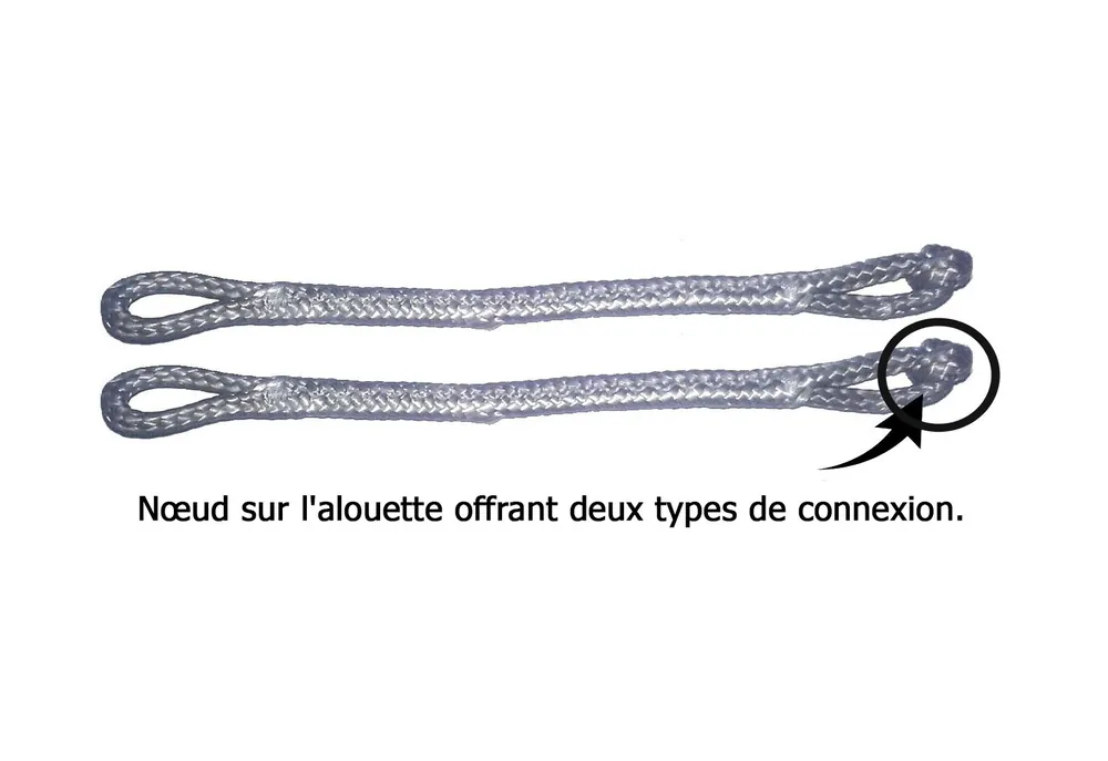 Prix Cassé PIGTAILS POUR AILE DE KITESURF UNIVERSEL