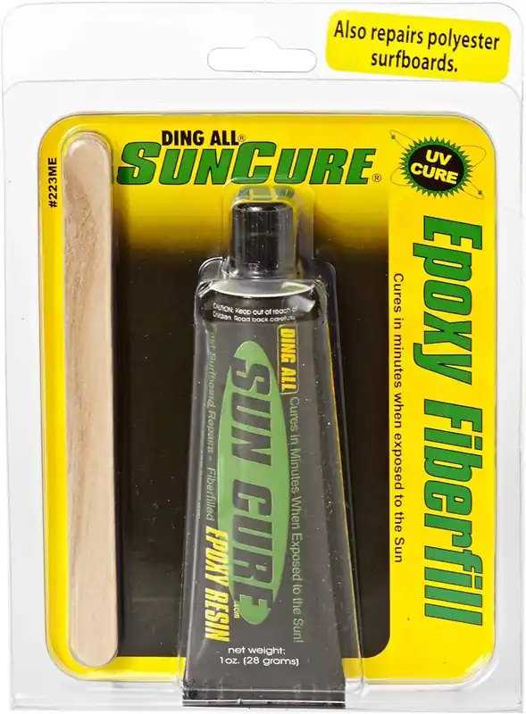 TUBE DE REPARATION RESINE EPOXY PLANCHE SURF KITESURF SUN CURE Bon Marché