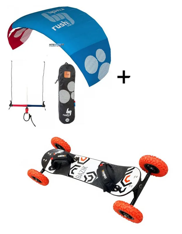 Solde PACK MOUNTAINBOARD + HQ4 RUSH PRO SCHOOL DEPOWER