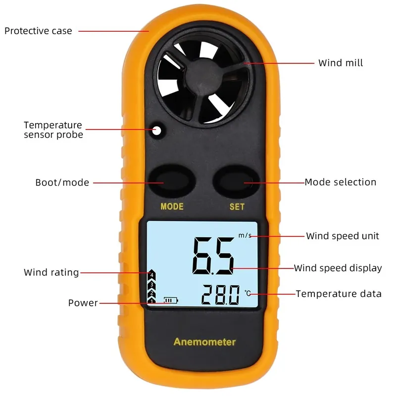 ANEMOMETRE KITESURF WING Jusqu'à Épuisement Des Stocks
