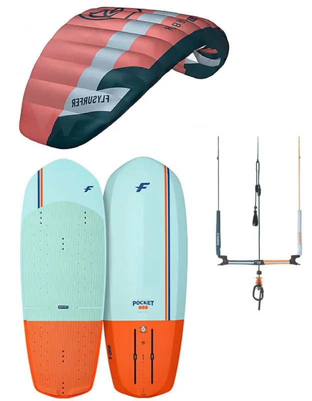 Bon Marché PACK FLYSURFER HYBRID + BARRE + FOIL F-ONE IC6 V3