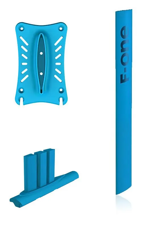 PACK F-ONE MAT DE FOIL ALUMINIUM + TITAN MAST FOOT + PLATINE Paiement Sécurisé