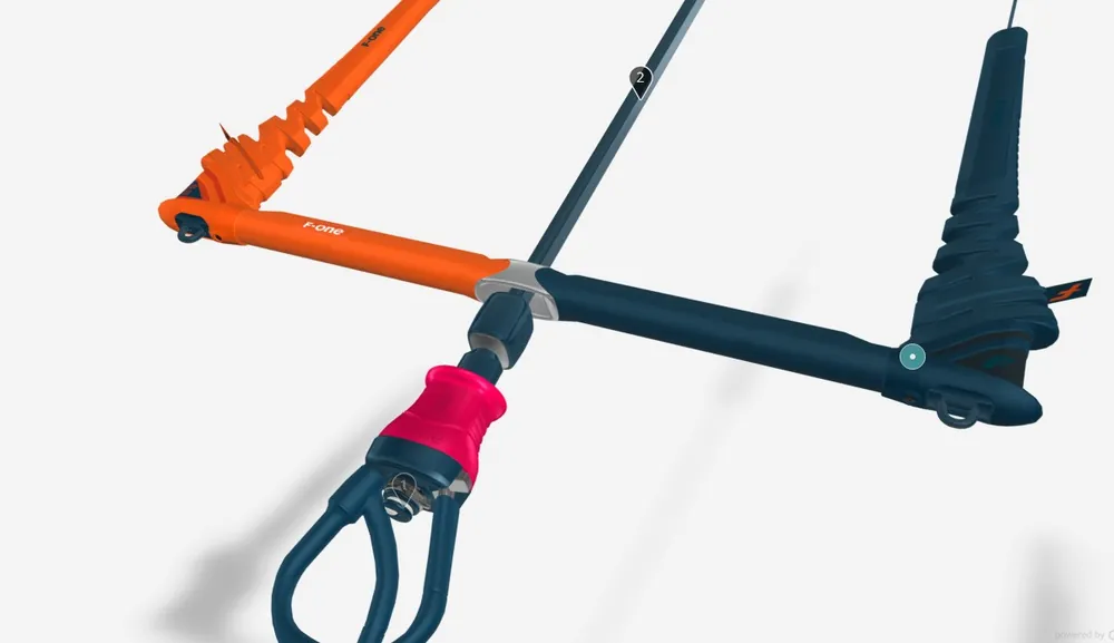 Produit De Marque F-ONE LINX BAR 2024 COMPLETE 45cm
