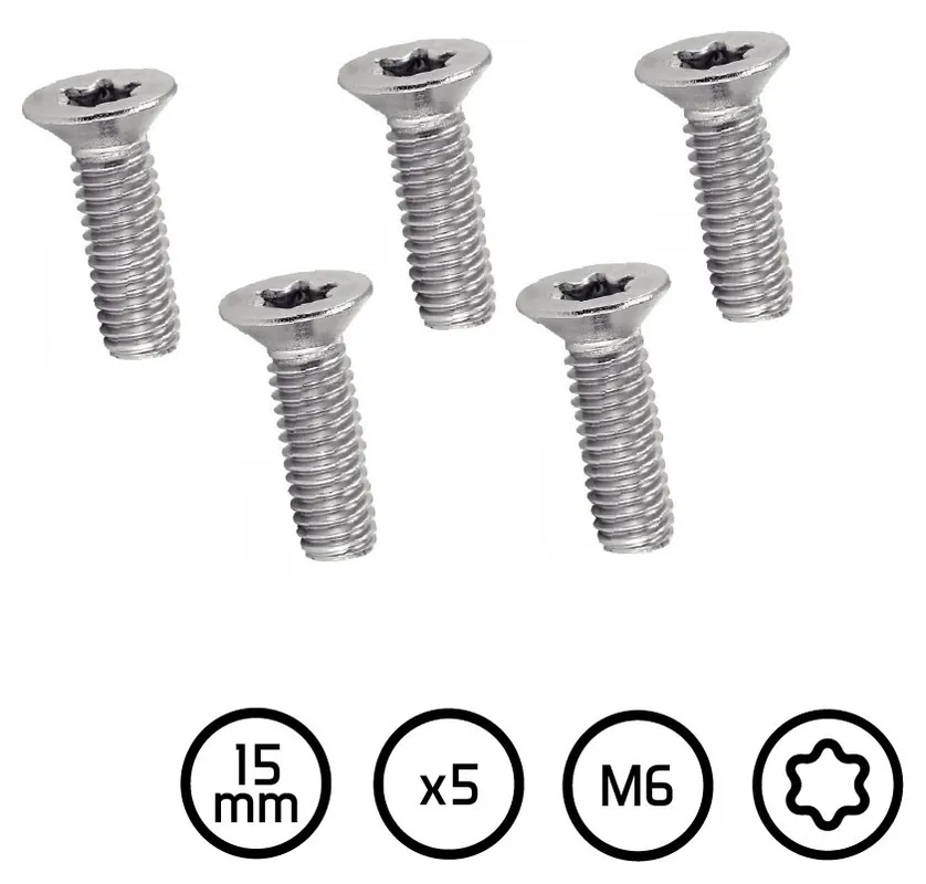 VIS M6 15MM FOIL KITE WING INOX TORX F-ONE Paiement Sécurisé