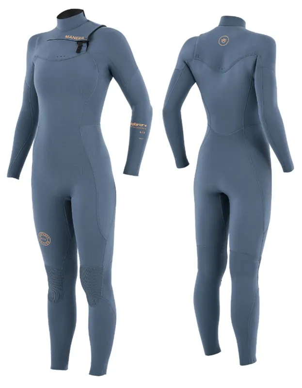 Quantité Limitée MANERA SEAFARER FRONTZIP 4/3 FEMME PEWTER