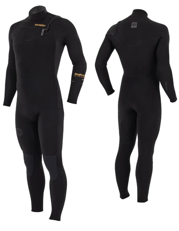 Promotion Saisonnière MANERA SEAFARER FRONTZIP 4/3 FEMME BLACK