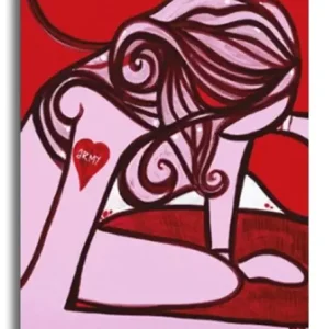 ANDY DAVIS - She is Deep - Giclée sur toile Top Vente