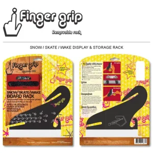 Offre Exclusive Support Mural horizontal FINGERGRIP Snow/Skate/Wake Rack Double