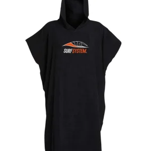 Authentique SURF SYSTEM - Poncho Surf Junior - Black