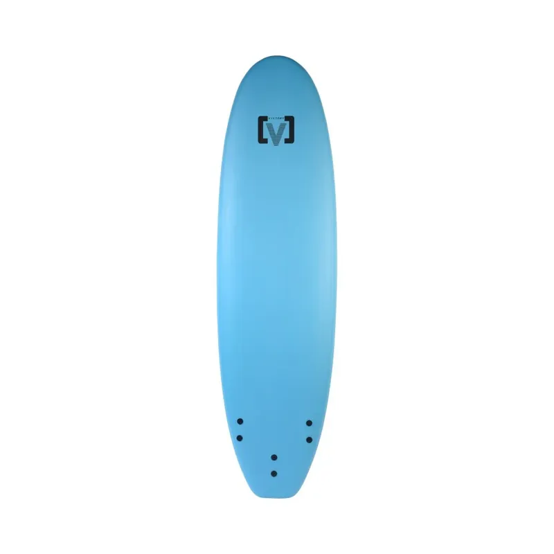 Affaire À Saisir VICTORY - EPS Softboard - Planche de surf en Mousse - Malibu 7‘6 - Sky Blue