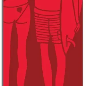 Offre Du Jour ANDY DAVIS - Lithographie - Red Summer Love - Large print