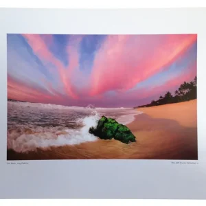 Poster Photo Surf The JEFF DIVINE Collection No 2 ‘The Rock Log Cabins‘ Petit Prix