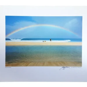 Poster Photo Surf The JEFF DIVINE Collection No 1 ‘Banzai Pipeline Rainbow 1979‘ Expédié Aujourd'hui