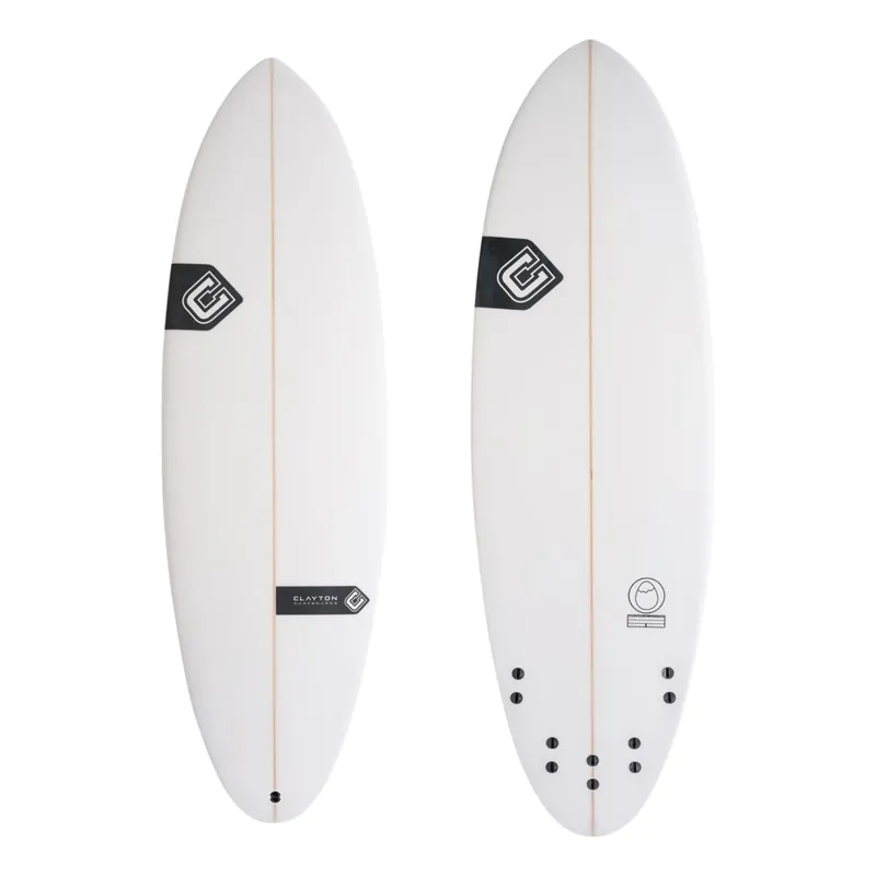 Bon Marché CLAYTON Surfboards - Egg (5 fins FCS) - PU