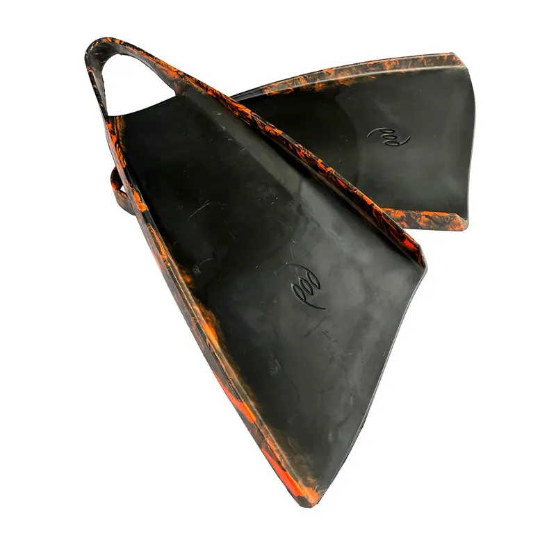 POD - PF3 EVO - Palmes Bodyboard - Black / Orange Jusqu'à Épuisement Des Stocks