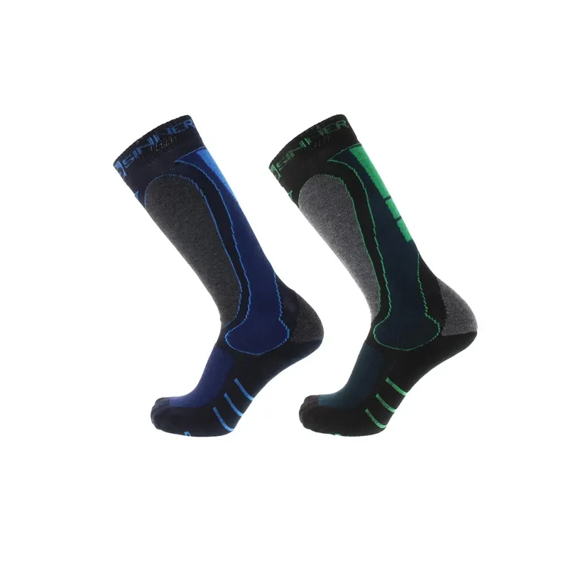 Sinner - Chaussette Ski / Snow - Geo (Pack de deux paires) - 42/44 Solde